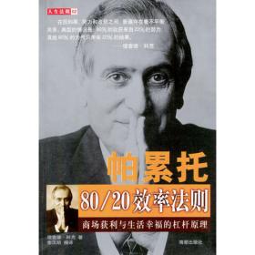 帕累托80/20效率法则