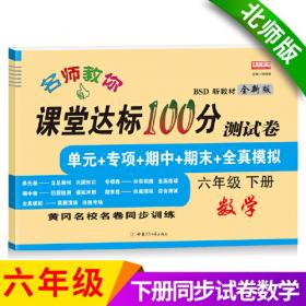 2021新版名师课堂同步训练100分语文+数学六年级下册全2册 赠试卷12张 教材配套含参考答案黄冈一课一练作业本语文阅读阶梯训练人教版6六 年级下学期练习册RJ小升初期末总复习辅导资料口算题卡应用题