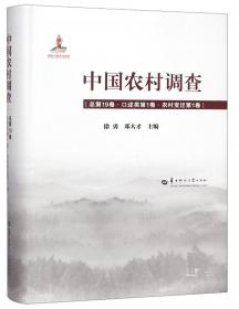中国农村调查（总第22卷口述类第4卷农村变迁第4卷）