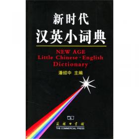 新时代汉英大词典（第2版，缩印本）