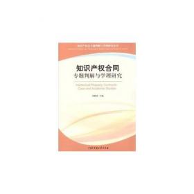 知识产权制度及其运行研究：法律保护·战略运用