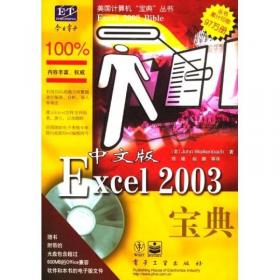 Excel 2003高级VBA编程宝典