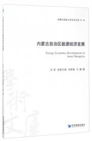 内蒙古自治区社会经济发展研究报告丛书·第一辑：内蒙古自治区能源发展报告（2013）