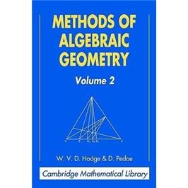 MethodsofAlgebraicGeometry:Volume3(CambridgeMathematicalLibrary)