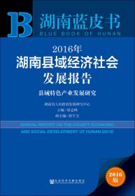 2016年湖南产业发展报告