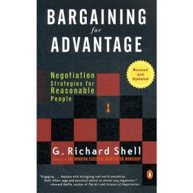 Bargaining for Advantage：Negotiation Strategies for Reasonable People