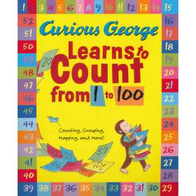 Curious George Super Sticker Coloring Book 好奇猴乔治填色贴纸书 