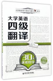大学英语六级翻译30天速成胜经/大学英语四六级实力提升系列