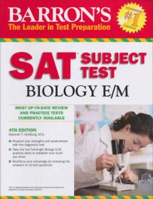 Barron's SAT Subject Test: Biology E/M with CD-ROM, 3rd Edition