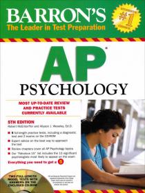 Barron's AP Psychology, 5th Edition (Barron's AP Psychology Exam)