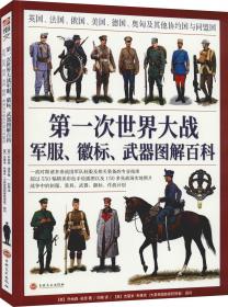 第一次世界大战军服、徽标、武器图解百科 英国、法国、俄国、美国、德国、奥匈及其他协约国与同盟国 