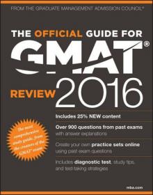 GMAT Official Guide 2018 Quantitative Review: Book + Online