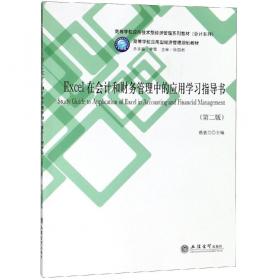 EXCEL 2002中文版财务应用精彩实例百分百