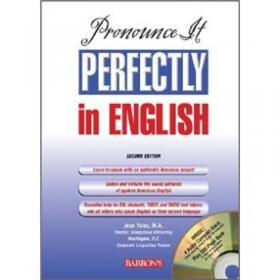 Pronounce it Perfectly in English (Book + CD)