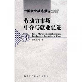 中国就业战略报告（2008-2010）：“双转型”背景下的就业能力提升战略研究