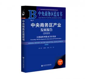 中国特大城市中央商务区（CBD）经济社会发展研究