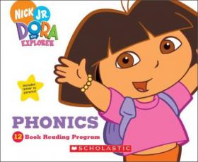Dora The Explorer Phonics Fun Pack #1 with CD  朵拉探险记自然拼读法套装1(附CD) 