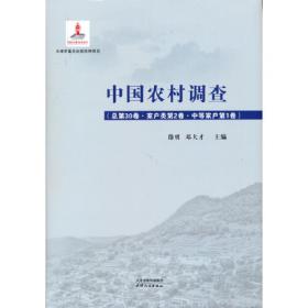 中国农村调查（总第16卷·村庄类第15卷·长江区域第7卷）