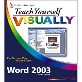 TeachYourselfVISUALLYWord2013(TeachYourselfVISUALLY(Tech))