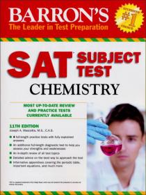 Sat Subject Test Chemistry, 10th Ed. W/CD-Rom (Barron's SAT Subject Test Chemistry (W/CD))