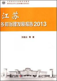 江苏新农村发展系列报告：江苏农村文化建设发展报告2013