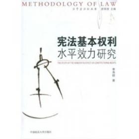 解释作为法律的结构及其对法治的影响/法学方法论丛书