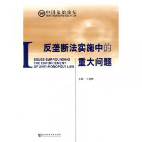 经济全球化下竞争法的新发展（中国法治论坛）