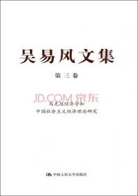 吴易风文集 第九卷 经济学界意见分歧与新自由主义