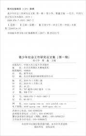 中国青少年司法社会工作理论与实务模式研究