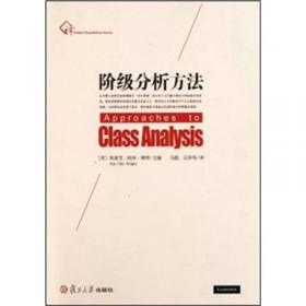 阶级分析与政治民主的建构：瓦伊达政治哲学理论研究/东欧新马克思主义理论研究
