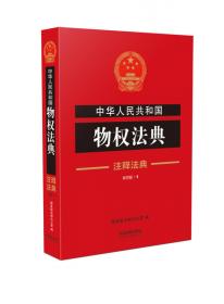 中华人民共和国知识产权法典·注释法典（新四版）
