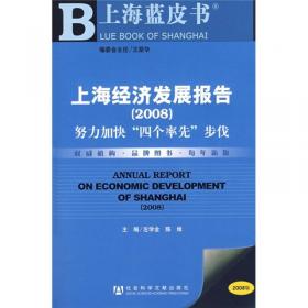 2006-2007年：上海经济发展报告构建服务型经济结构