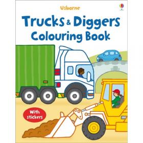 123 First Colouring Book with Stickers