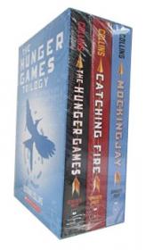 The Hunger Games Trilogy Box Set (Books 1-3)饥饿游戏，套装共三册