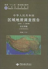 中华人民共和国区域地质调查报告 且末县一级电站幅（J45C003002 1:250000）