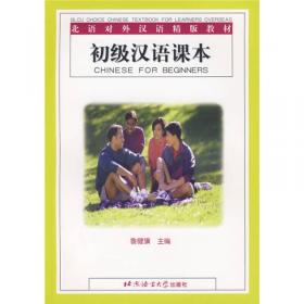 初级汉语课本·汉字读写练习——北语对外汉语精版教材