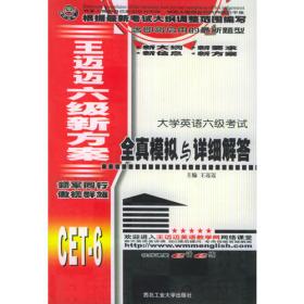 王迈迈英语系列丛书：6级考试CET-6巅峰训练一本通
