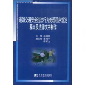 中国公安执法规范化建设丛书：道路交通违法行为查处实务指南