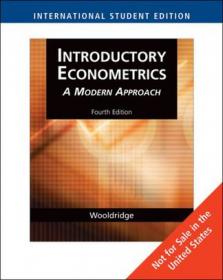 Introductory Econometrics：A Modern Approach, 6th Edition