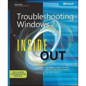Troubleshooting with the Windows Sysinternals Tools (2nd Edition)：Optimize Windows system reliability and performance with Sysinternals