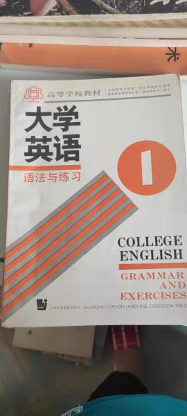 大學(xué)英語.語法與練習(xí).第一冊(cè)